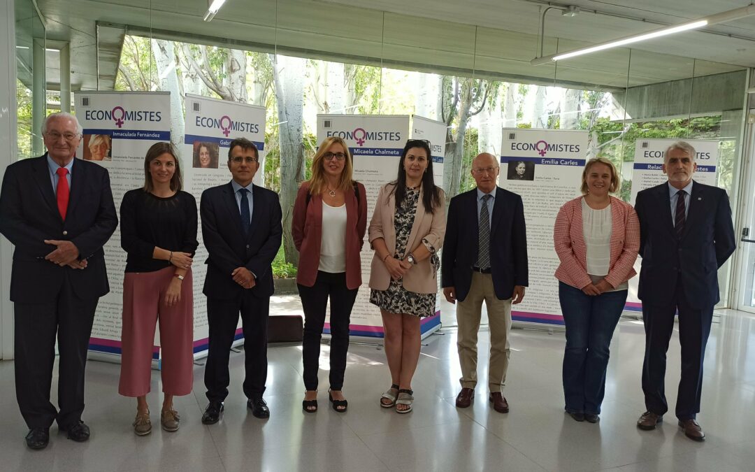 Inauguració de l’exposició “Dones Economistes” a la Universitat Rovira i Virgili