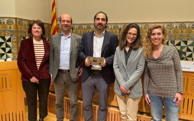 Acte d’entrega del Premi Taula del Canvi de la Societat Catalana d’Economia