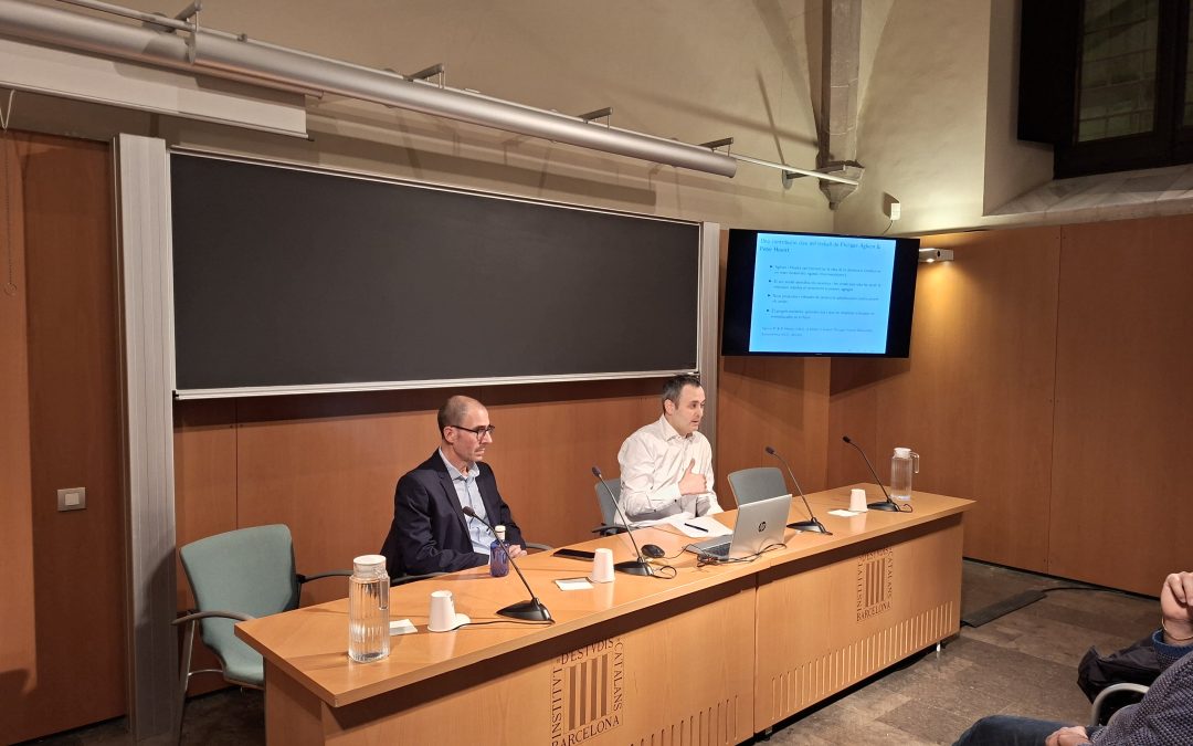 Conferència “Nobel d’Economia 2025 a Joel Mokyr, Philippe Aghion i Peter Howitt”